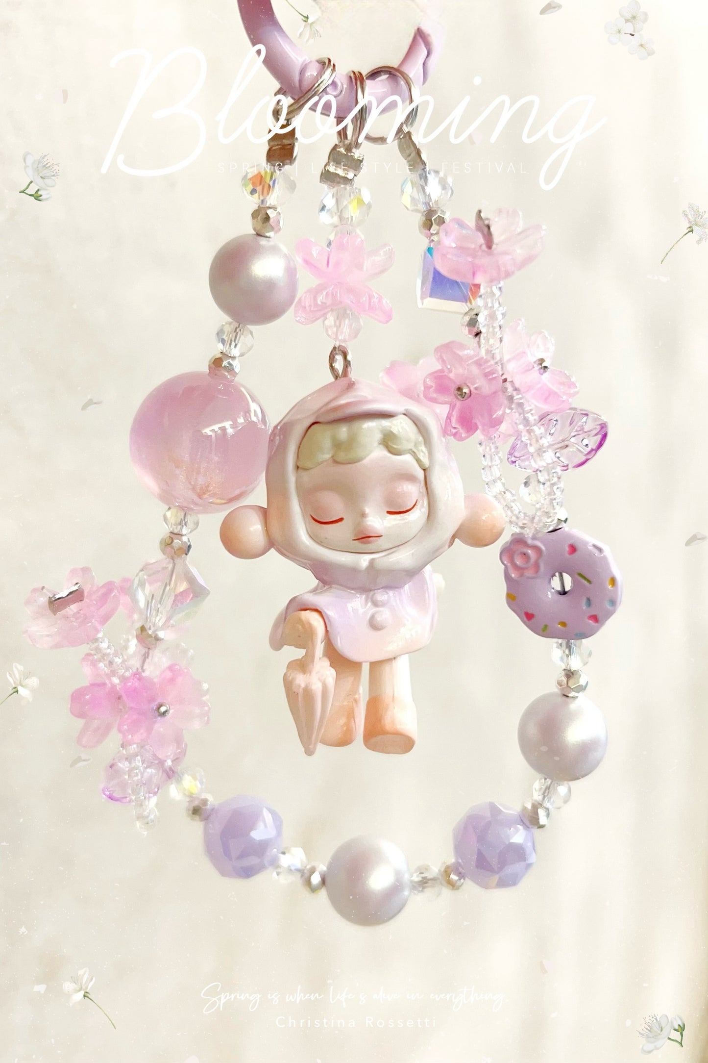 SkullPanda Phone strap, Key Chains