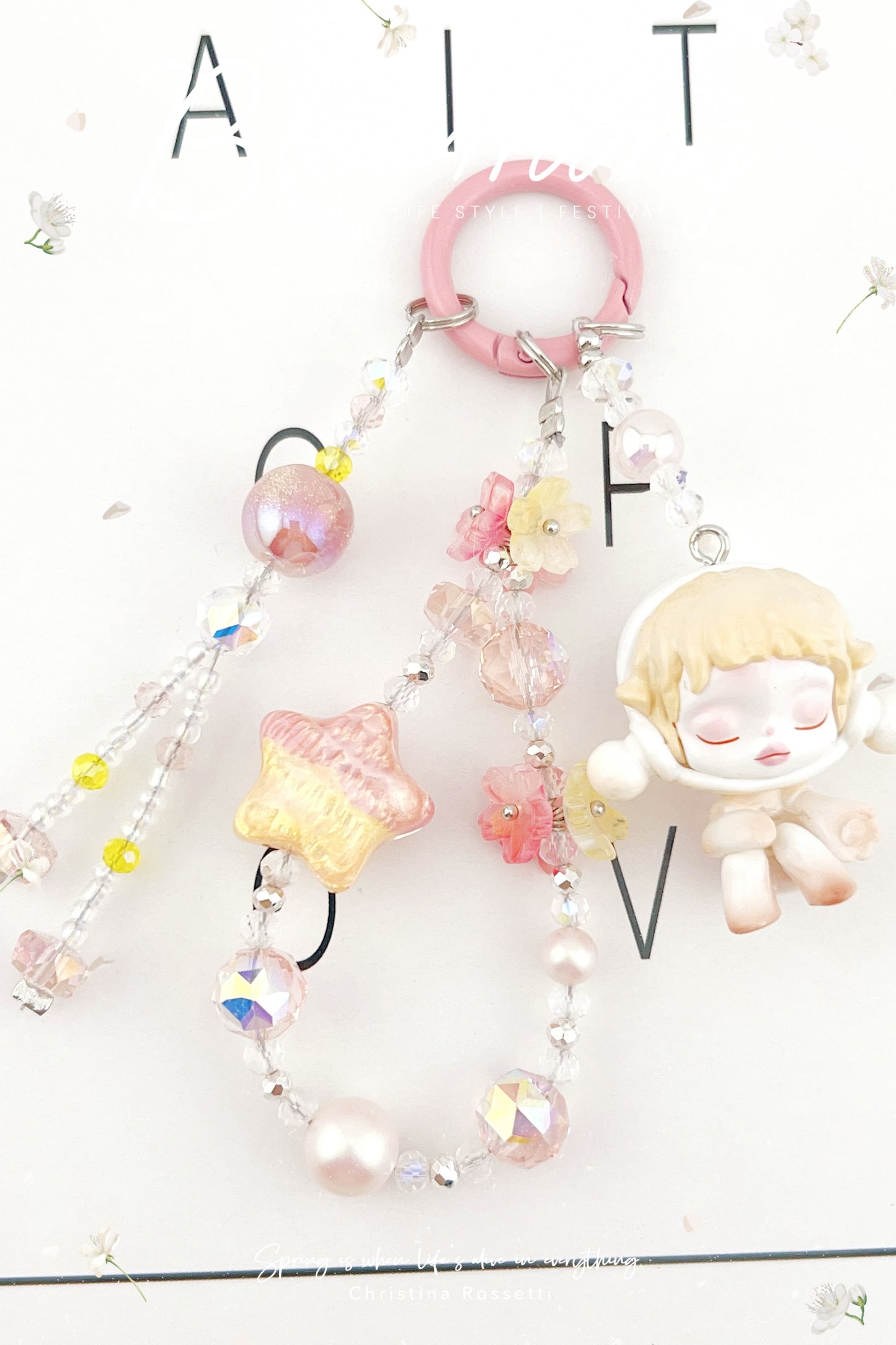 SkullPanda Phone strap, Key Chains