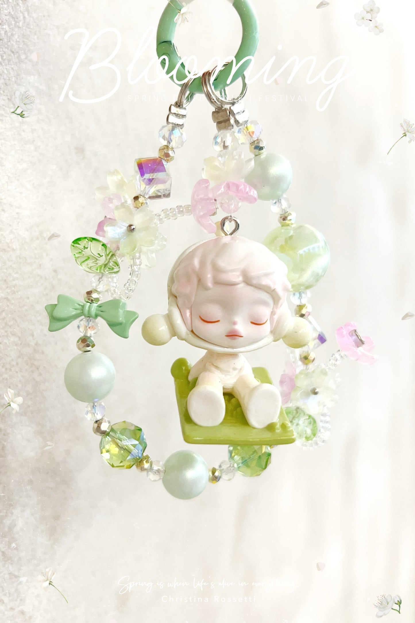 SkullPanda Phone strap, Key Chains