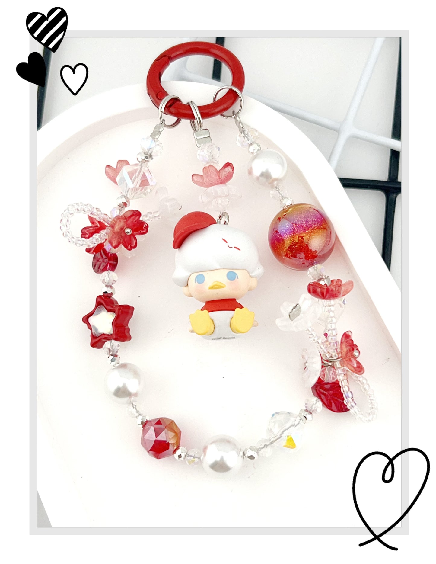 Dimoo Mickey Phone Strap, Key Chain