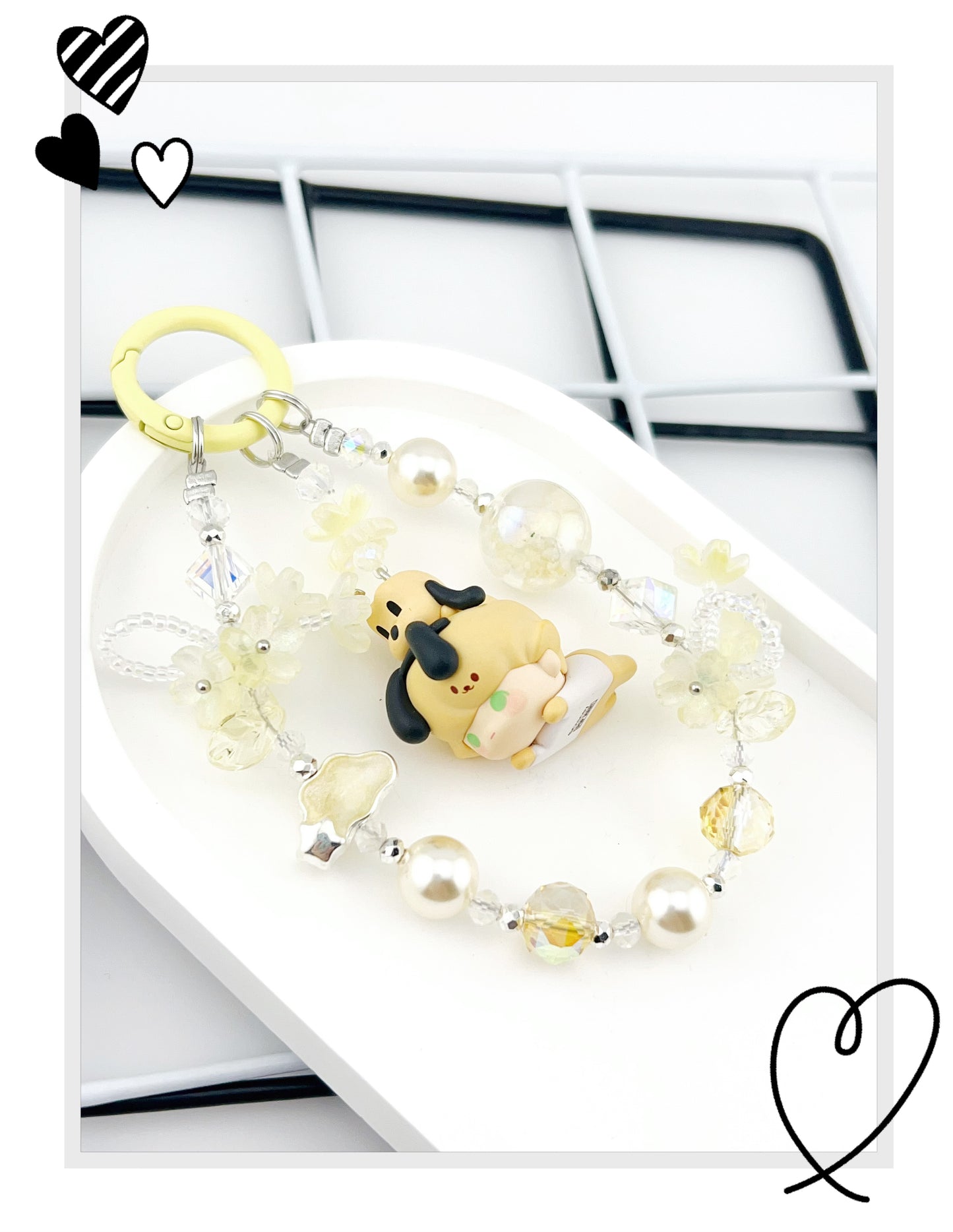 Dimoo Mickey Phone Strap, Key Chain