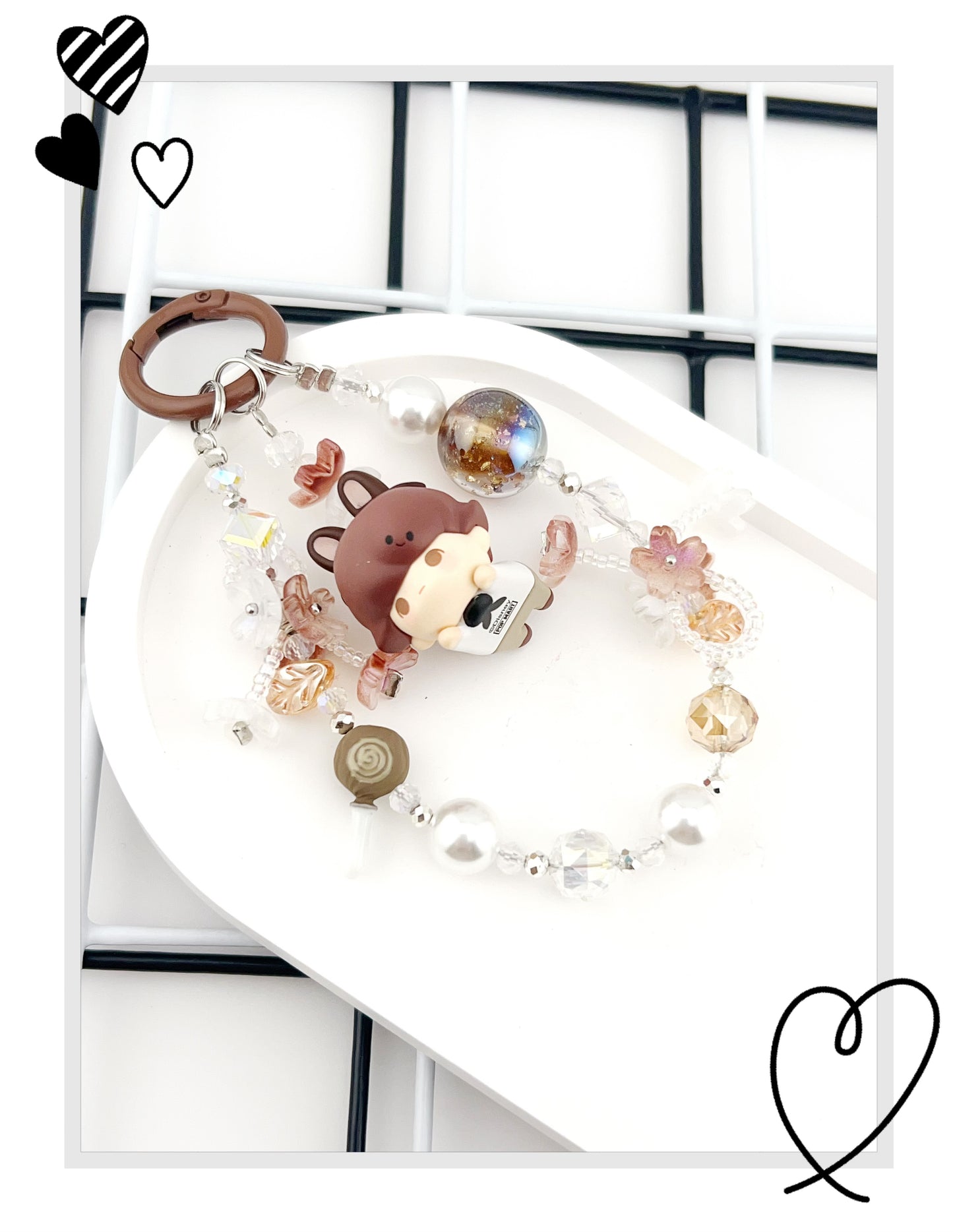 Dimoo Mickey Phone Strap, Key Chain