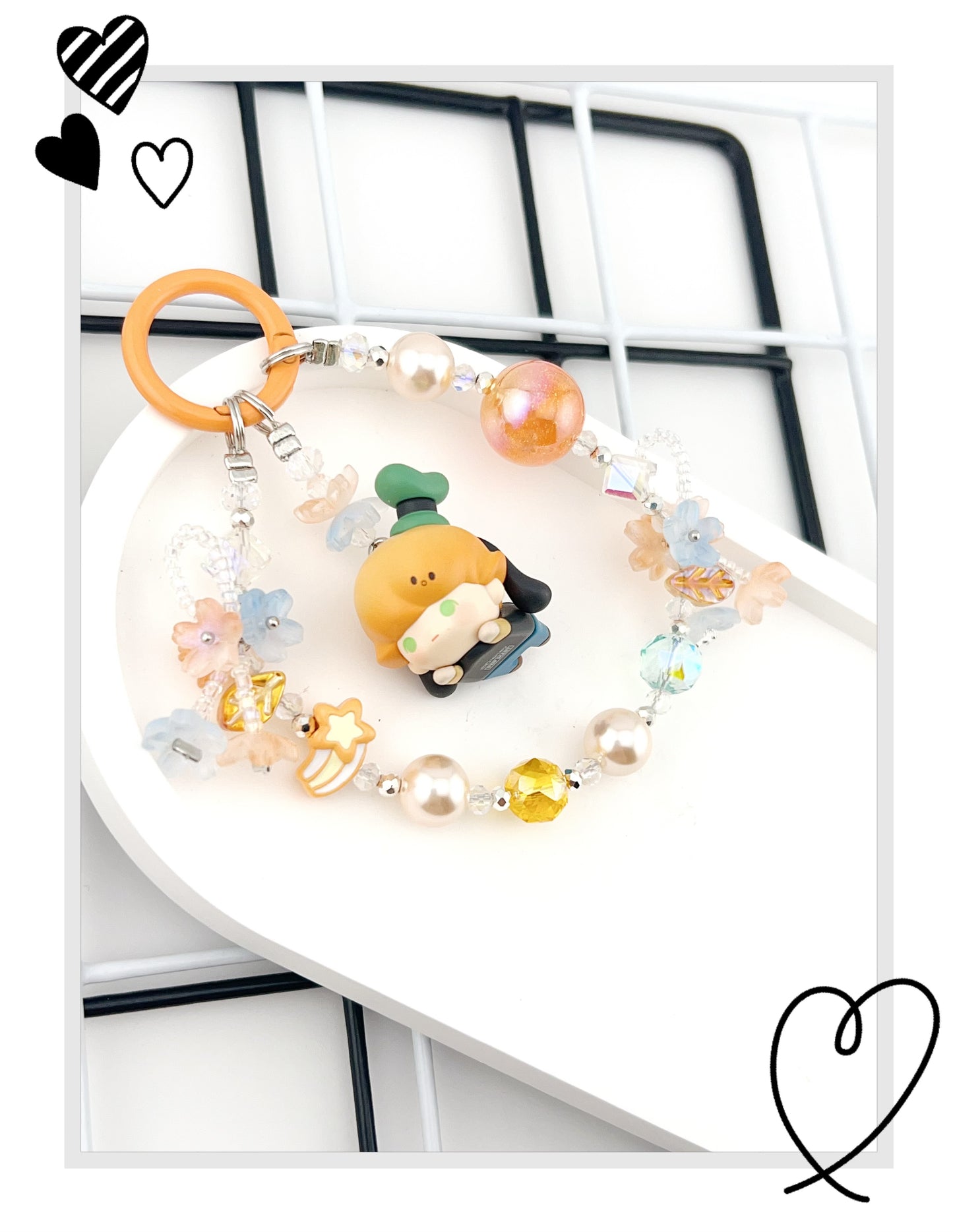 Dimoo Mickey Phone Strap, Key Chain