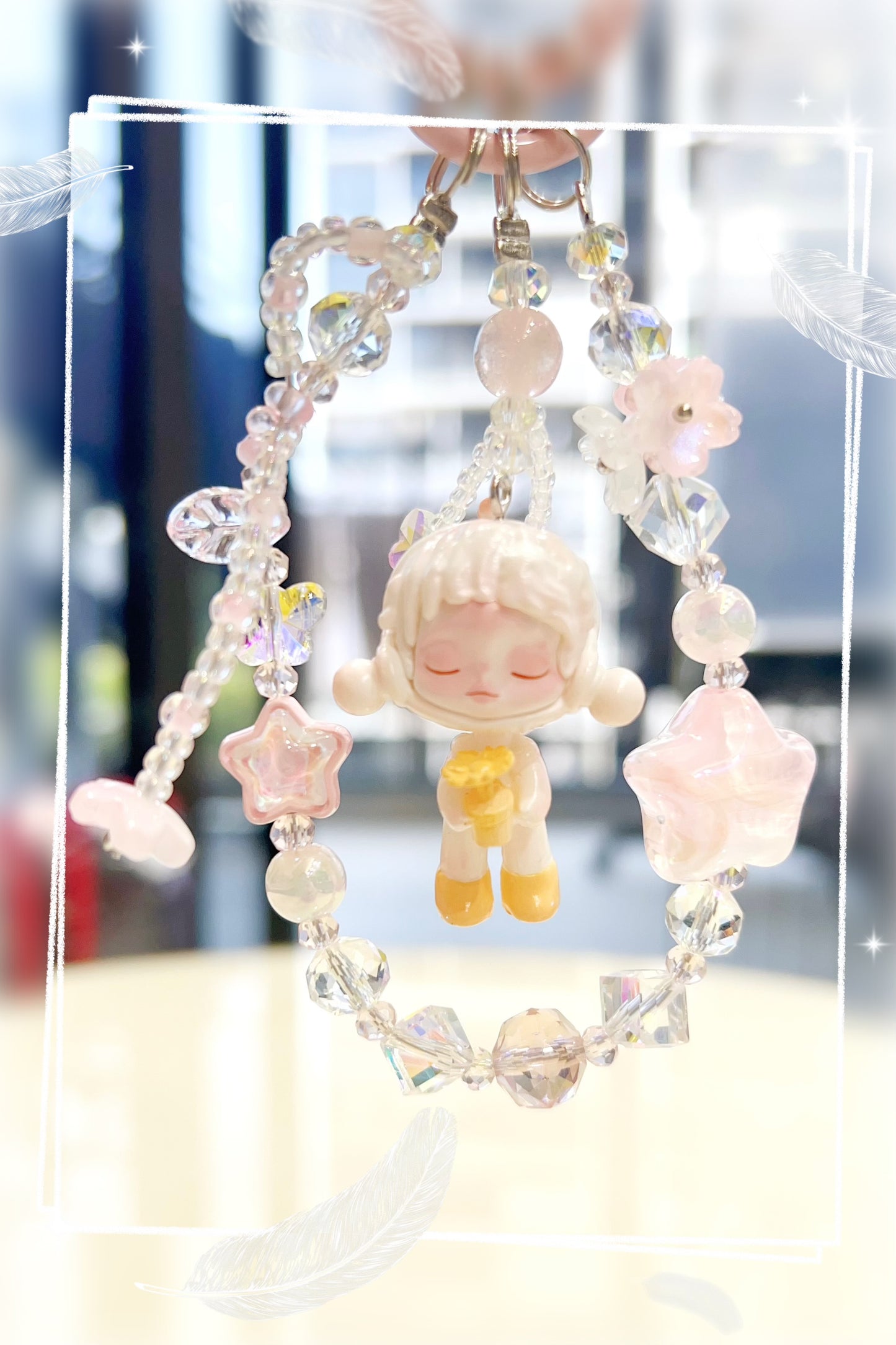 SkullPanda Phone strap, Key Chains