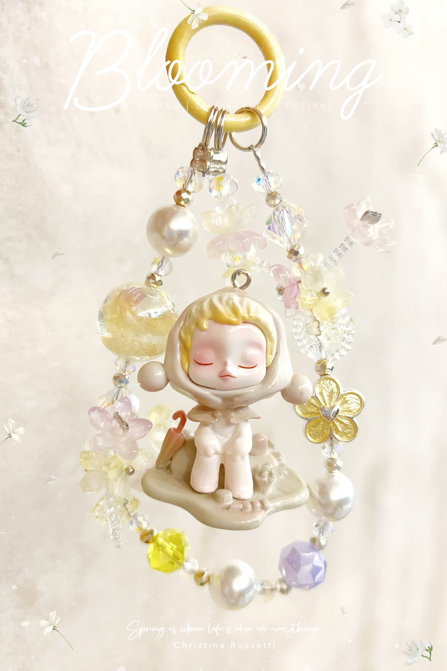 SkullPanda Phone strap, Key Chains